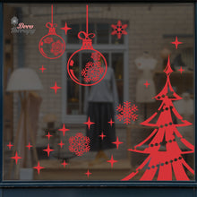 Load image into Gallery viewer, Christmas Snowflakes Sparkling Wall Decal Decotherapy