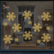 Load image into Gallery viewer, Christmas Snowflakes V2 Wall Decal Decotherapy