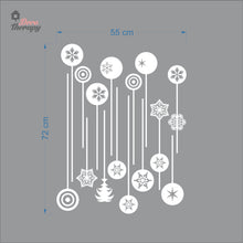 Load image into Gallery viewer, Christmas Hanging Balls Wall Decal Decotherapy