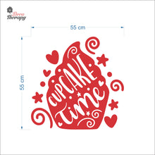 Load image into Gallery viewer, Cupcake Time Wall Decal Decotherapy