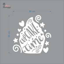 Load image into Gallery viewer, Cupcake Time Wall Decal Decotherapy