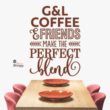 Load image into Gallery viewer, Customized Name Make The Perfect Blend Wall Decal Decotherapy