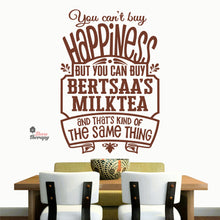 Load image into Gallery viewer, Customized Name You Can't Buy Happiness Wall Decal Decotherapy