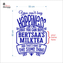 Load image into Gallery viewer, Customized Name You Can't Buy Happiness Wall Decal Decotherapy
