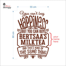 Load image into Gallery viewer, Customized Name You Can't Buy Happiness Wall Decal Decotherapy