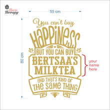 Load image into Gallery viewer, Customized Name You Can't Buy Happiness Wall Decal Decotherapy
