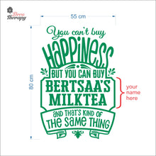 Load image into Gallery viewer, Customized Name You Can't Buy Happiness Wall Decal Decotherapy