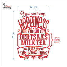 Load image into Gallery viewer, Customized Name You Can't Buy Happiness Wall Decal Decotherapy
