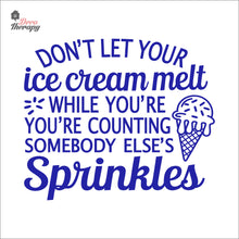 Load image into Gallery viewer, Don't Let Your Ice Cream Melt Wall Decal Decotherapy