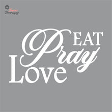 Load image into Gallery viewer, Eat Pray Love V1 Wall Decal Decotherapy
