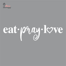 Load image into Gallery viewer, Eat Pray Love V2 Wall Decal Decotherapy