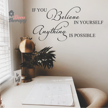Load image into Gallery viewer, Believe In Yourself V3 Wall Sticker