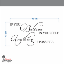Load image into Gallery viewer, Believe In Yourself V3 Wall Sticker