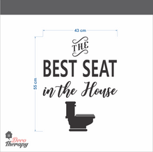 Load image into Gallery viewer, Best Seat In The House Wall Decal