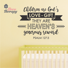 Load image into Gallery viewer, Children Are Heaven's Generous Reward Wall Sticker