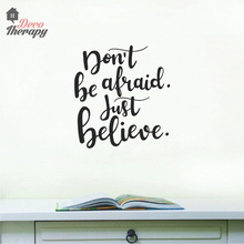 Load image into Gallery viewer, Don't Be Afraid Just Believe Wall Sticker