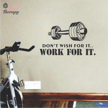 Load image into Gallery viewer, Don't Wish Work For It Wall Sticker