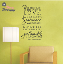 Load image into Gallery viewer, Fruit Of The Spirit Is Love Wall Sticker