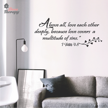 Load image into Gallery viewer, Love Each Other Deeply Wall Sticker