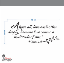 Load image into Gallery viewer, Love Each Other Deeply Wall Sticker