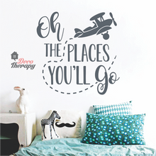 Load image into Gallery viewer, Oh The Places You'll Go Wall Sticker