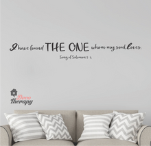 Load image into Gallery viewer, Whom My Soul Loves V2 Wall Sticker