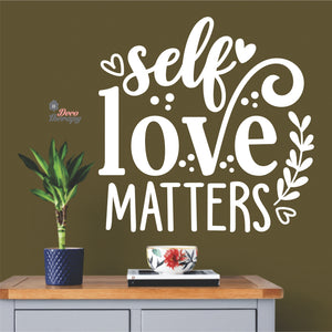 Self Love Matters Wall Decal Decotherapy