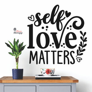 Self Love Matters Wall Decal Decotherapy