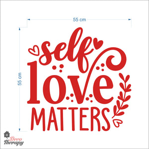 Self Love Matters Wall Decal Decotherapy