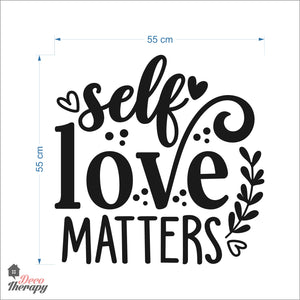 Self Love Matters Wall Decal Decotherapy