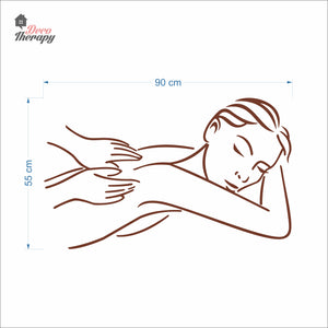 Beauty Massage Spa Salon Wall Decal Decotherapy