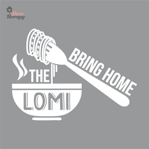 Bring Home The Lomi V1 Wall Decal Decotherapy