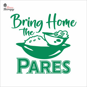 Bring Home The Pares Wall Decal Decotherapy