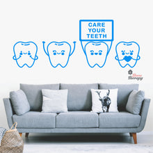 Load image into Gallery viewer, Care Your Teeth Wall Decal