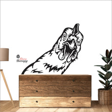 Load image into Gallery viewer, Chicken Peeking Funny Wall Decal