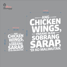 Load image into Gallery viewer, Chicken Wings Parang Ikaw Sobrang Sarap Wall Decal
