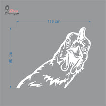 Load image into Gallery viewer, Chicken Peeking Funny Wall Decal
