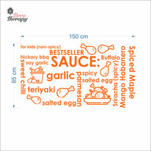 Load image into Gallery viewer, Chicken Sauce Teriyaki Flavors Wall Decal