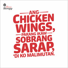 Load image into Gallery viewer, Chicken Wings Parang Ikaw Sobrang Sarap Wall Decal