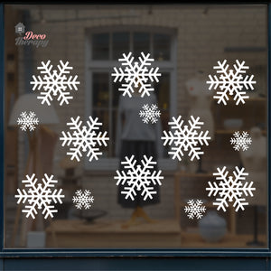 Christmas Snowflakes V2 Wall Decal Decotherapy