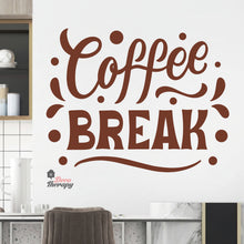 Load image into Gallery viewer, Coffee Break Wall Decal Decotherapy