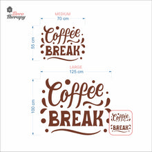 Load image into Gallery viewer, Coffee Break Wall Decal Decotherapy