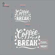 Load image into Gallery viewer, Coffee Break Wall Decal Decotherapy