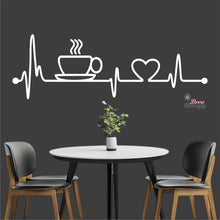 Load image into Gallery viewer, Coffee Tea Lifeline Decotherapy Wall Decal Decotherapy