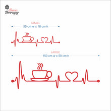 Load image into Gallery viewer, Coffee Tea Lifeline Decotherapy Wall Decal Decotherapy