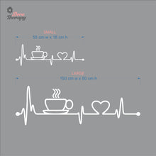 Load image into Gallery viewer, Coffee Tea Lifeline Decotherapy Wall Decal Decotherapy