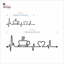Load image into Gallery viewer, Coffee Tea Lifeline Decotherapy Wall Decal Decotherapy