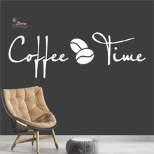 Load image into Gallery viewer, Coffee Time Bean Wall Decal Decotherapy