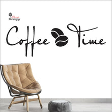 Load image into Gallery viewer, Coffee Time Bean Wall Decal Decotherapy