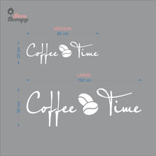 Load image into Gallery viewer, Coffee Time Bean Wall Decal Decotherapy